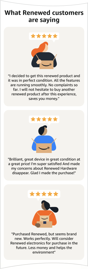 What customers are saying about Renewed